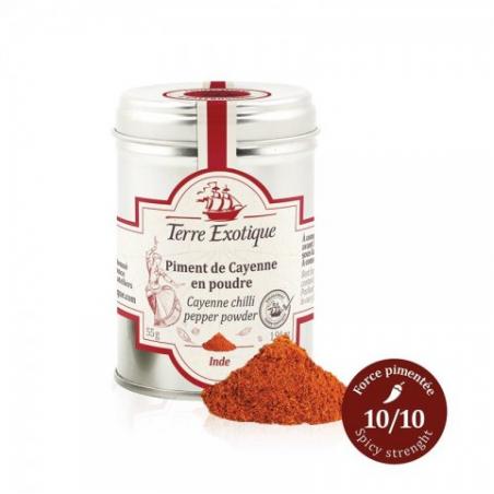 Piment de Cayenne en poudre 25g